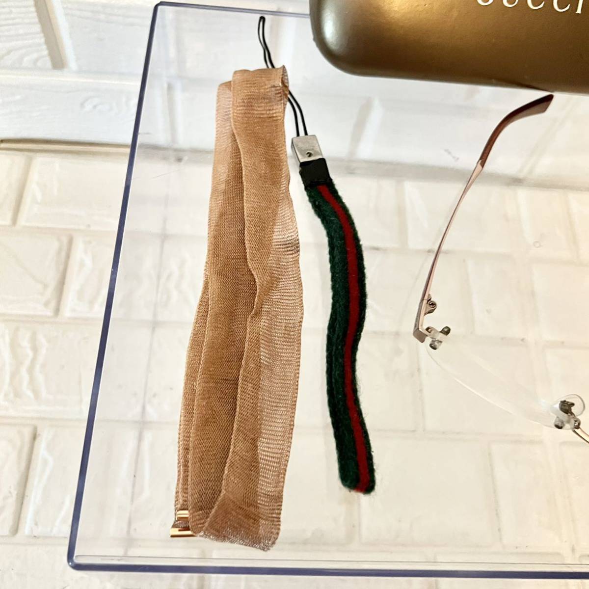 sms160☆ 美品 GUCCI グッチ メガネ 度入り GG-9600J HQ6 51016-134