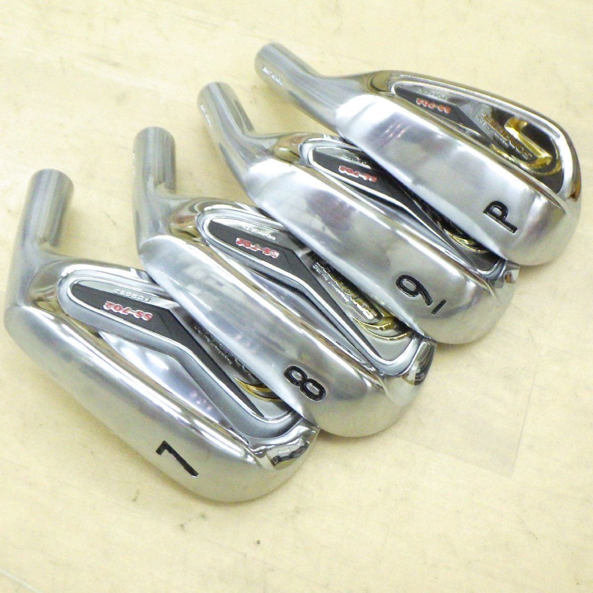 ロイヤルコレクション SONARTEC SS702 FORGED #7,8,9,Pw. ヘッドパーツ