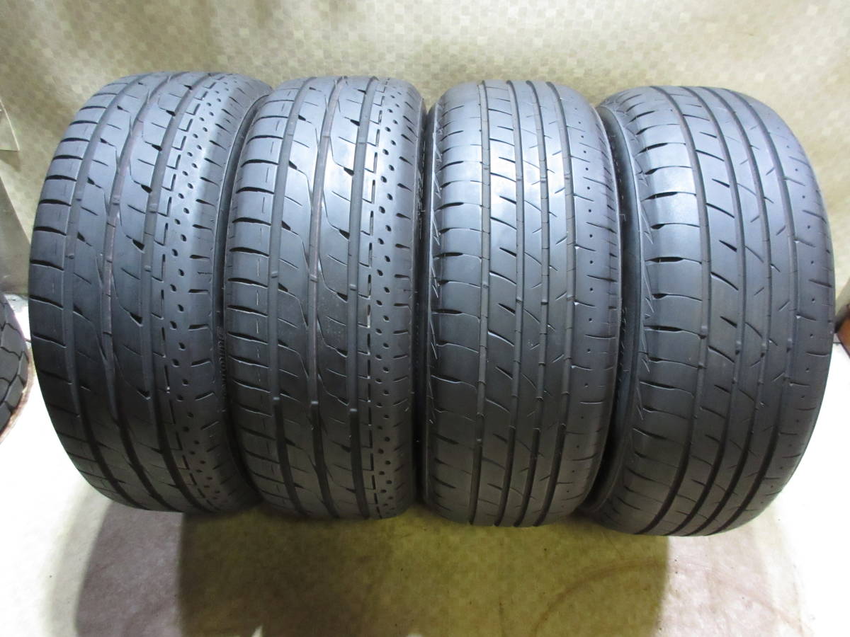 中古タイヤ 215/55R17 BRIDGESTONE LUFT RVII ＆ PIAYZ PX-RVII 8分山 