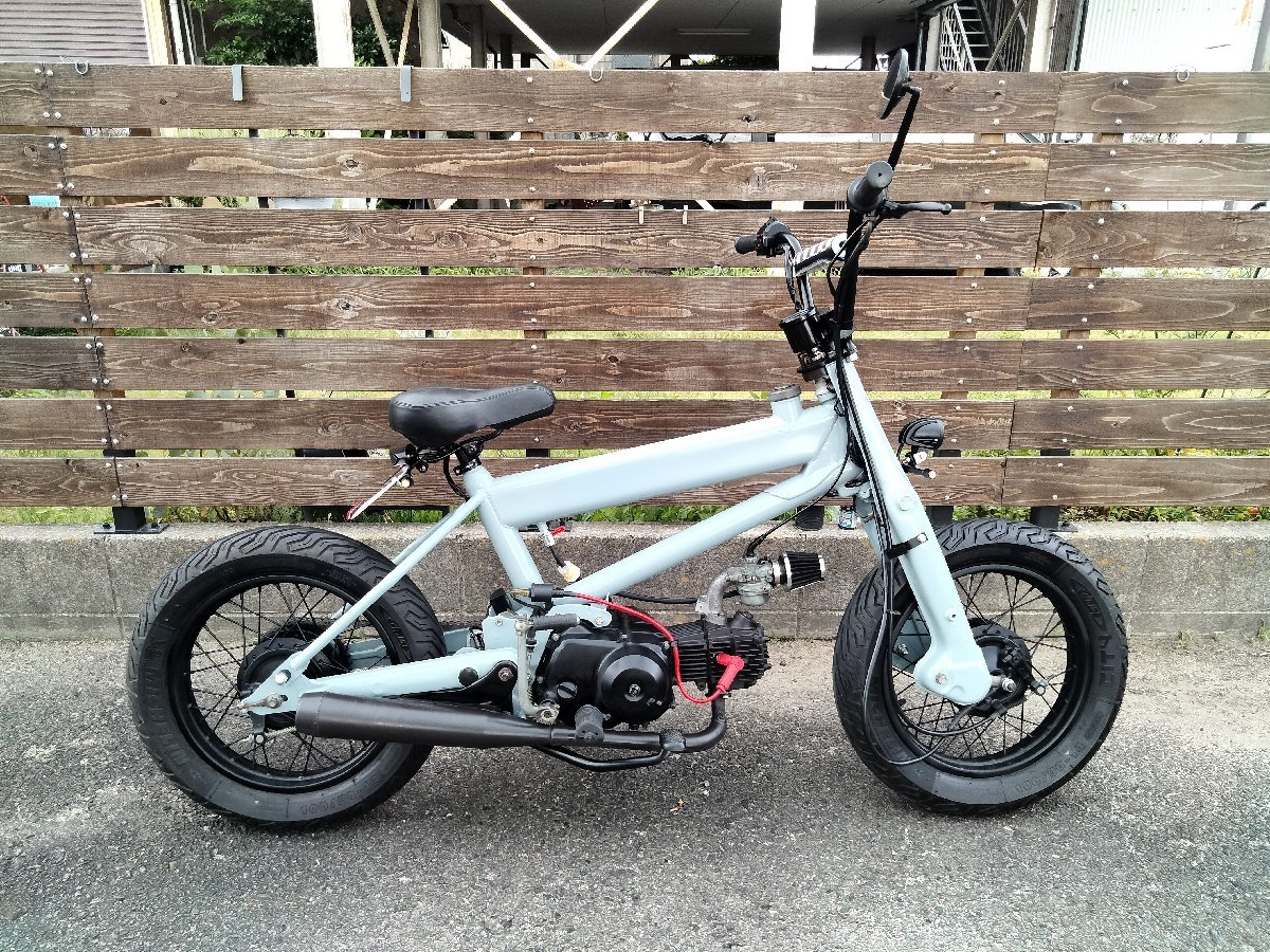 BMXカブ 太足 Fフォークワイド化 47mmピストン 刻印49cc 新品パーツ 