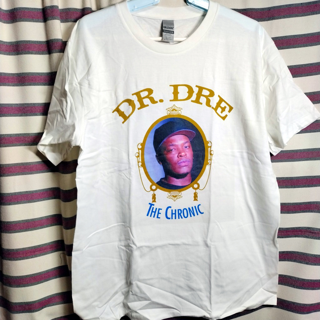  Dr.Dre ドクタードレー 名盤 The Chronic BIGプリントTシャツ Lサイズ 2005 Death Row Records デスロウ RAP /(Tシャツ)｜売買されたオークション情報、yahooの商品情報をアーカイブ公開 - オークファン Tシャツ