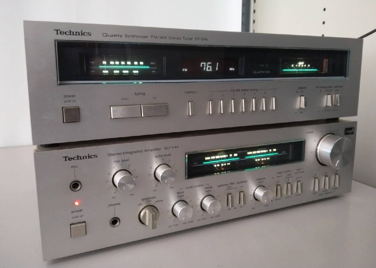 Technics テクニクス ST-S44 FM/AMステレオチューナー SU-V44 ステレオ 
