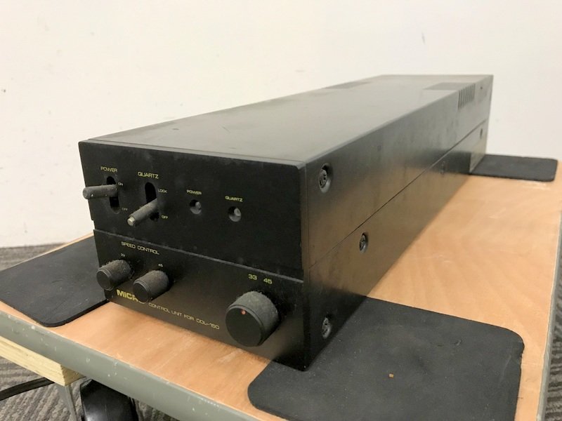 MICRO DDL-150 マイクロ レコードプレイヤー □MICRO トーンアーム&frasl;ダスト 【ジャンク品】MICRO DDL-150 コントロールユニット 電源ユニット マイクロ精機　S0713