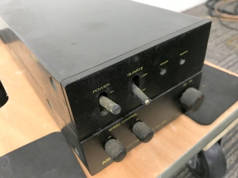 MICRO DDL-150 マイクロ レコードプレイヤー □MICRO トーンアーム&frasl;ダスト 【ジャンク品】MICRO DDL-150 コントロールユニット 電源ユニット マイクロ精機　S0713