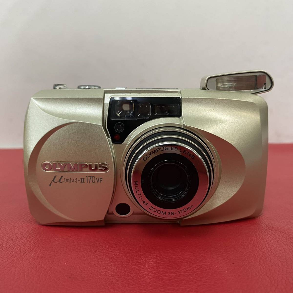 OLYMPUS μ-II　170VF　通電OK ◇A OLYMPUS μ[mju:]-Ⅱ 170 VF コンパクトカメラ シャッターOK