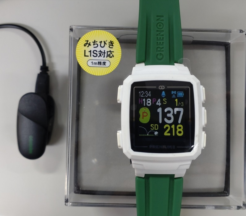 GOLF WATCH ザ・ゴルフウォッチ THE GreenOn（グリーンオン）ザ