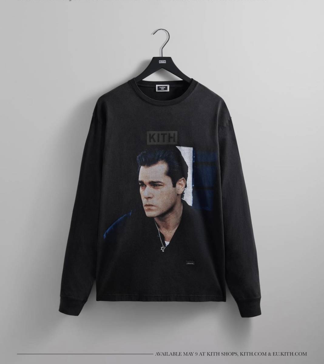 KITH for Goodfellas Monologue Vintage Long Sleeve Tee "Black"キス グッドフェローズ モノローグ ヴィンテージ Goodfellas Vintage Tee SS22 US 001