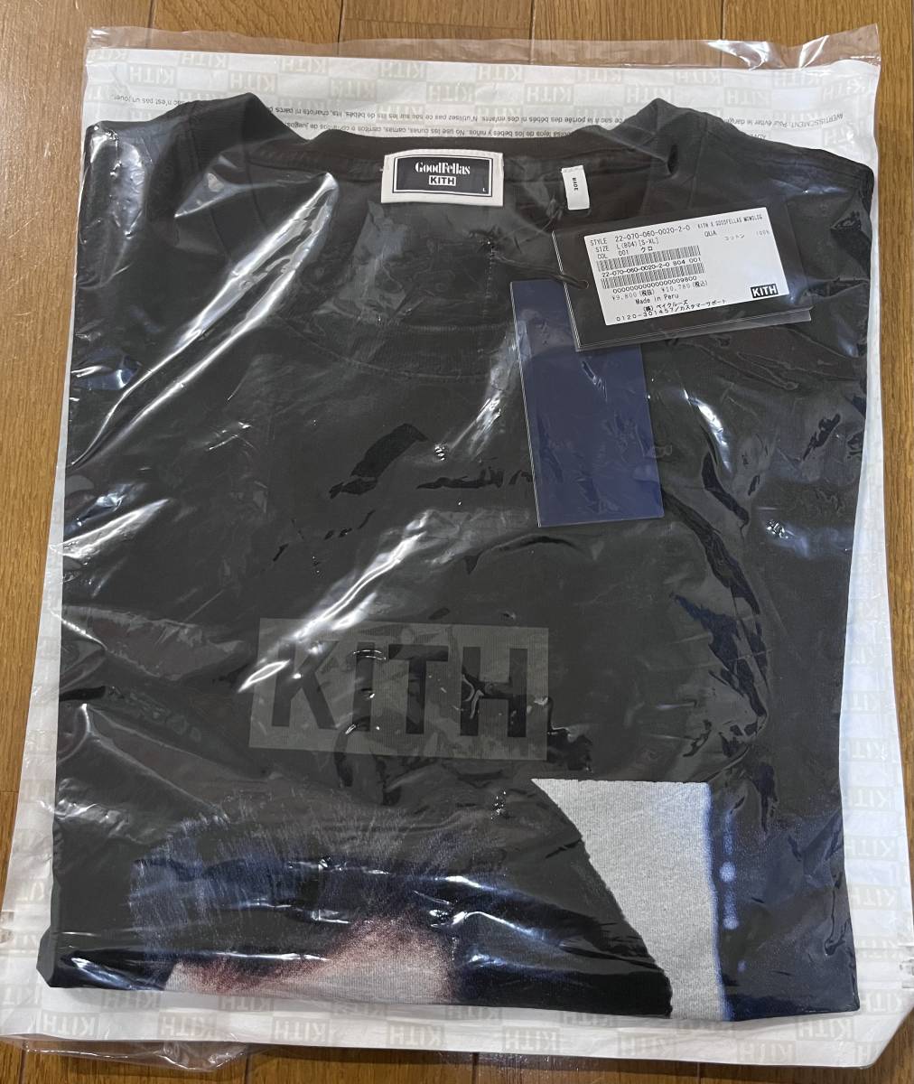 KITH for Goodfellas Monologue Vintage Long Sleeve Tee "Black"キス グッドフェローズ モノローグ ヴィンテージ Goodfellas Vintage Tee SS22 US 001