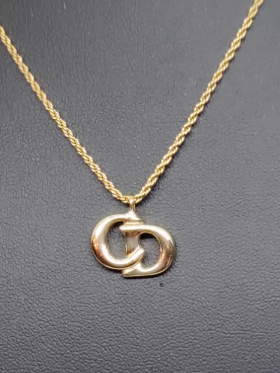 新品，正規品 6621 Christian Dior/クリスチャンディオール/ネックレス/ペンダント/ゴールドカラー/レディース/ファッションアイテム/服飾(ネックレス（トップつき）)｜売買されたオークション情報、yahooの商 ネックレス（トップつき）