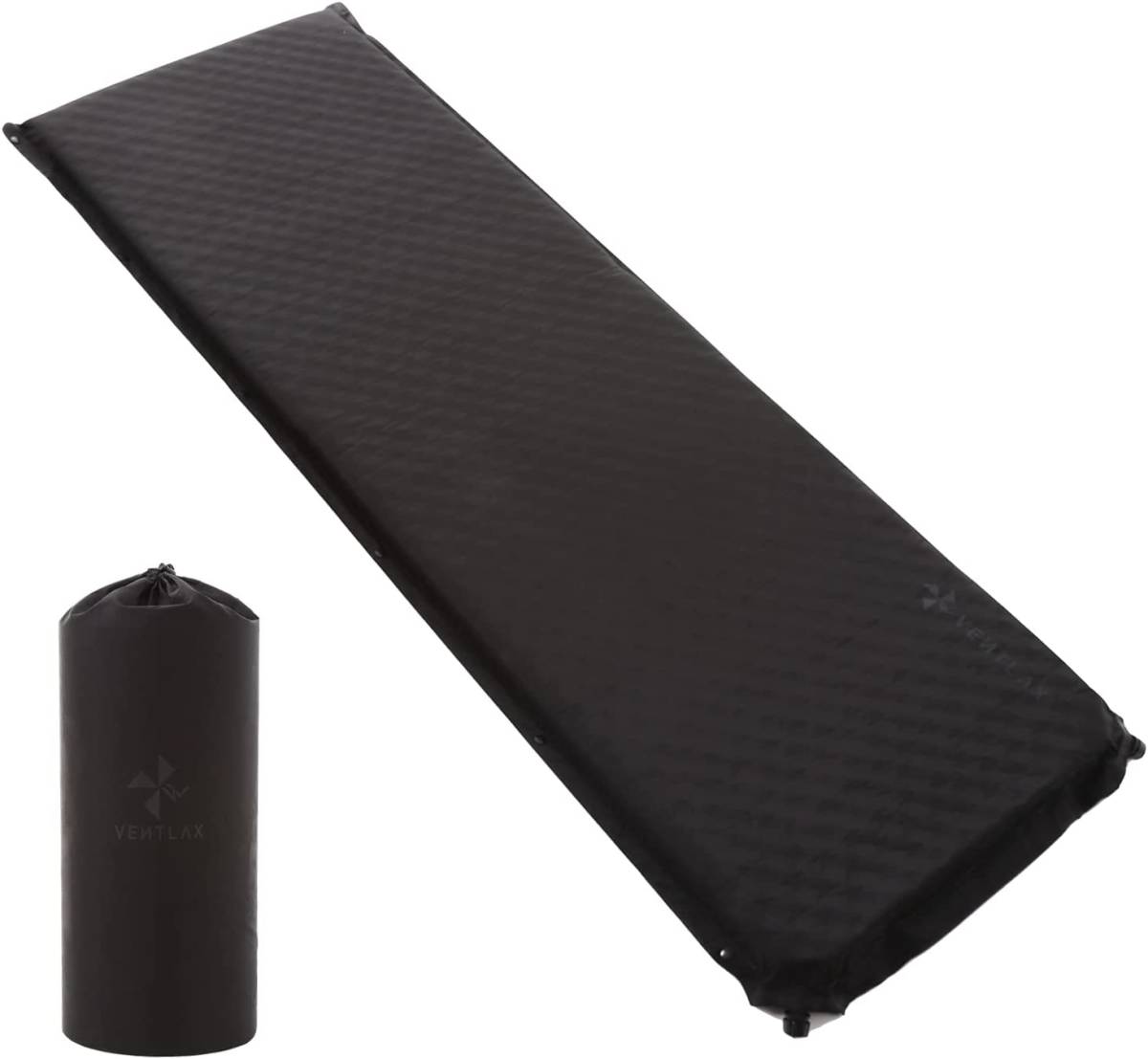 【キャンプに最適】VENTLAX キャンプマット エアーマット ブラック_1