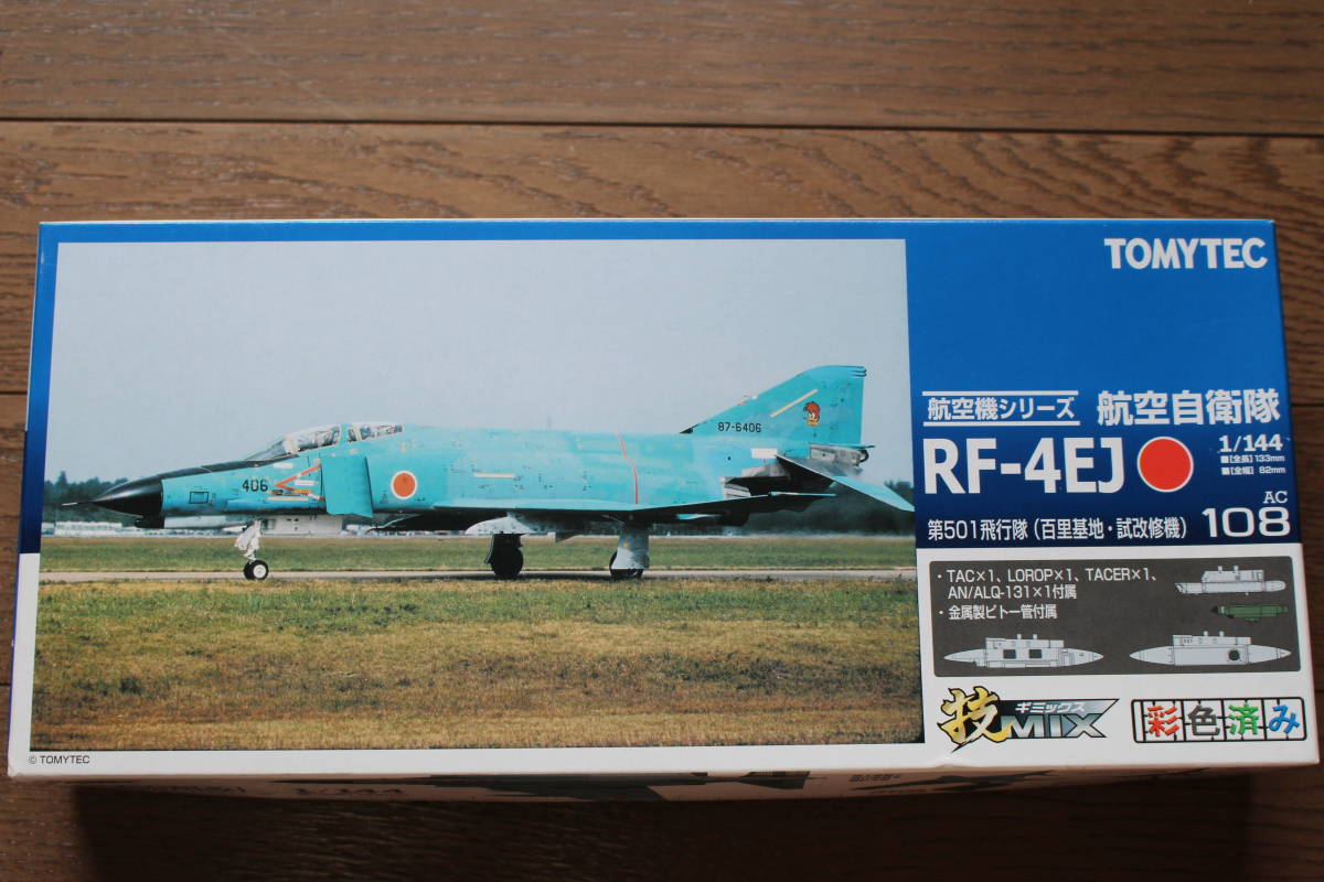 ○技MIX 1/144 AC108 航空自衛隊 RF-4EJ 第501飛行隊 (百里基地・試