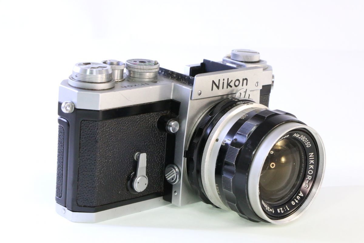 ジャンク■ニコン Nikon F ボディ+AI改 35mm F2.8■RRR 522 Nikon ニコン 35mm AI改 Cなし ニコンの通販