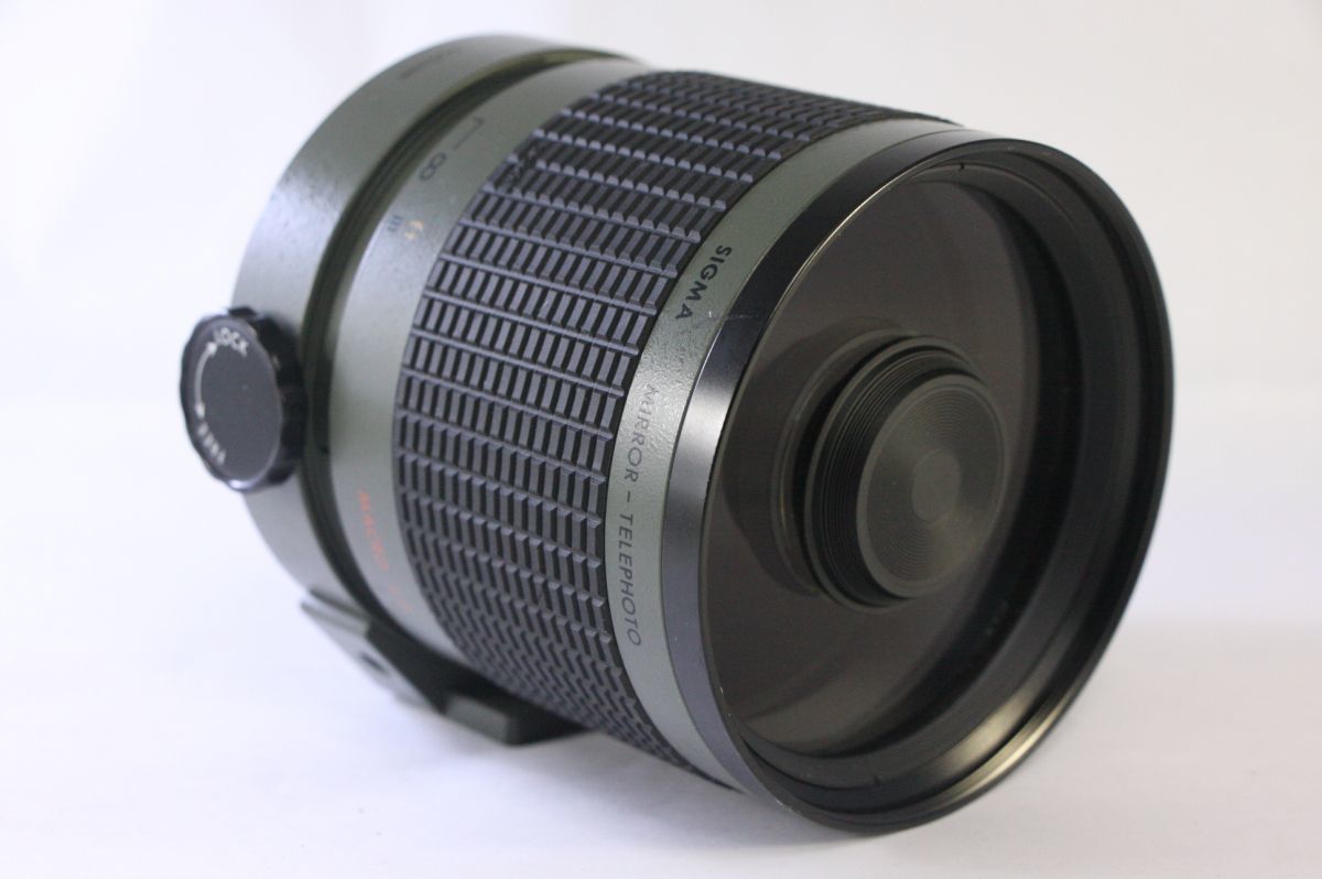 希少オリーブ☆良品☆シグマ SIGMA MIRROR-TELEPHOTO 600mm F/8 ソニー