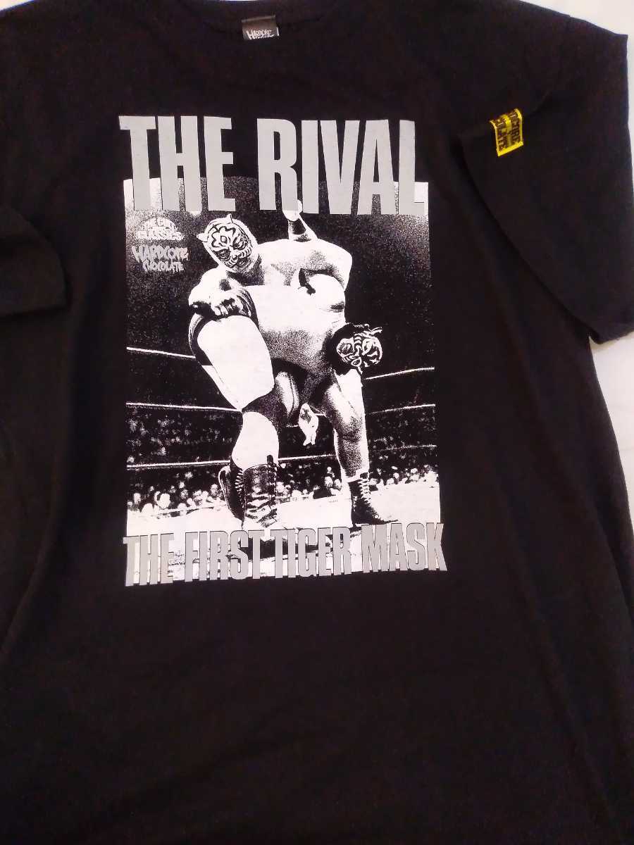 初代タイガーマスク HARDCORE CHOCOLATE Tシャツ [ハードコアチョコレート] THE ハードコアチョコレート : 初代タイガー 新日本プロレス - 初代 佐山聡 ハードコアチョコレート) 時代の息吹が詰まったタイガーマスクTシャツ4種が登場！ ハードコア