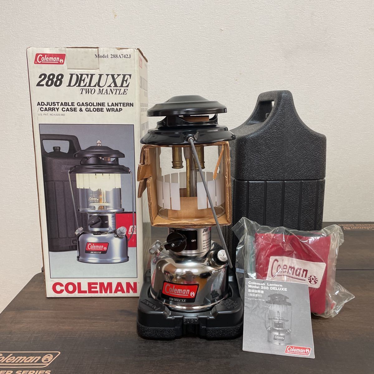  極上 未点火 コールマンランタン 288 デラックス ツーマントル 10/91(ホワイトガソリンランタン)｜売買されたオークション情報、yahooの商品情報をアーカイブ公開 - オークファン ホワイトガソリンランタン