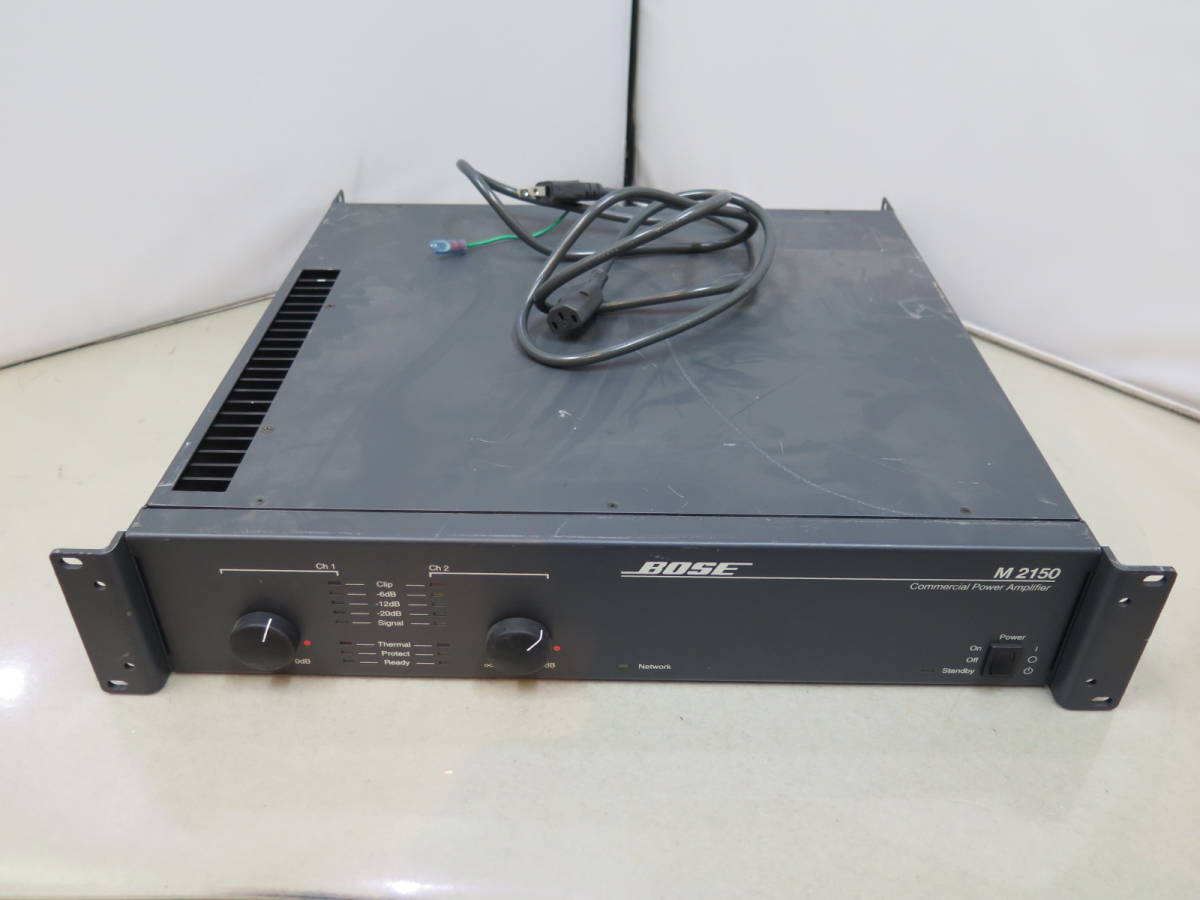 BOSE 業務用パワーアンプ M2150① 1円～▽♪♪BOSE パワーアンプ M2150③ 【公式通販】