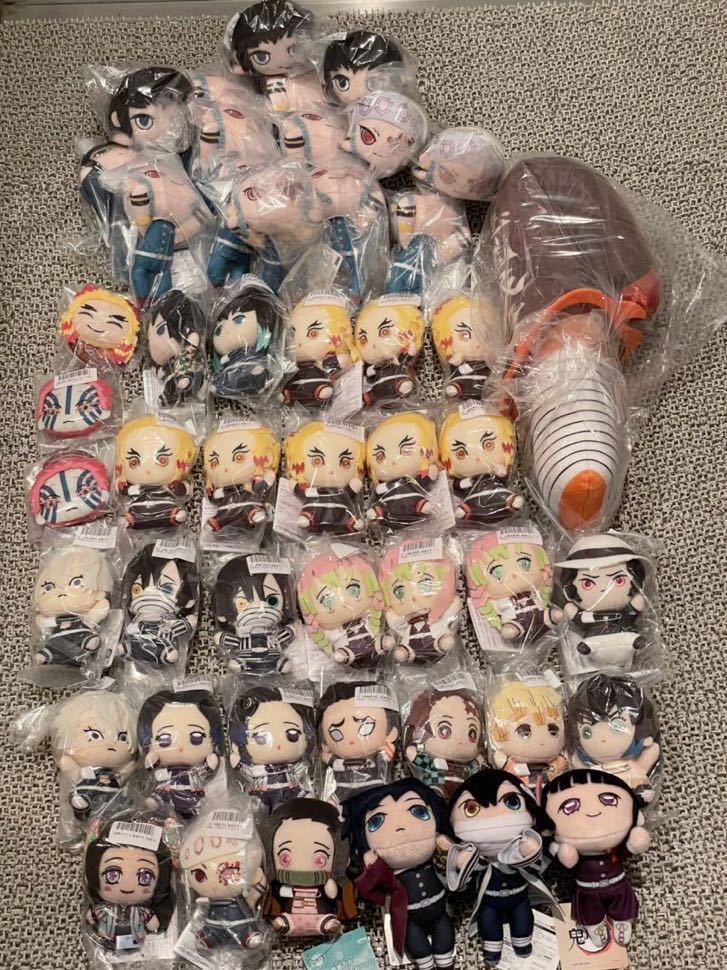 断捨離 まとめ売り 鬼滅の刃 ぬいぐるみ 寝そべり きゃらまる 日輪刀 煉獄