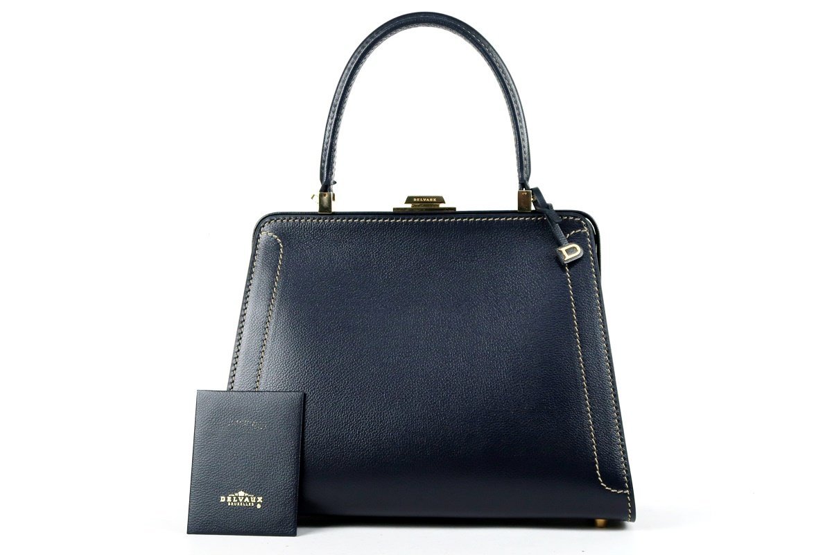 デルボー デルヴォー ハンドバッグ レザー DELVAUX Delvaux ゴールド 