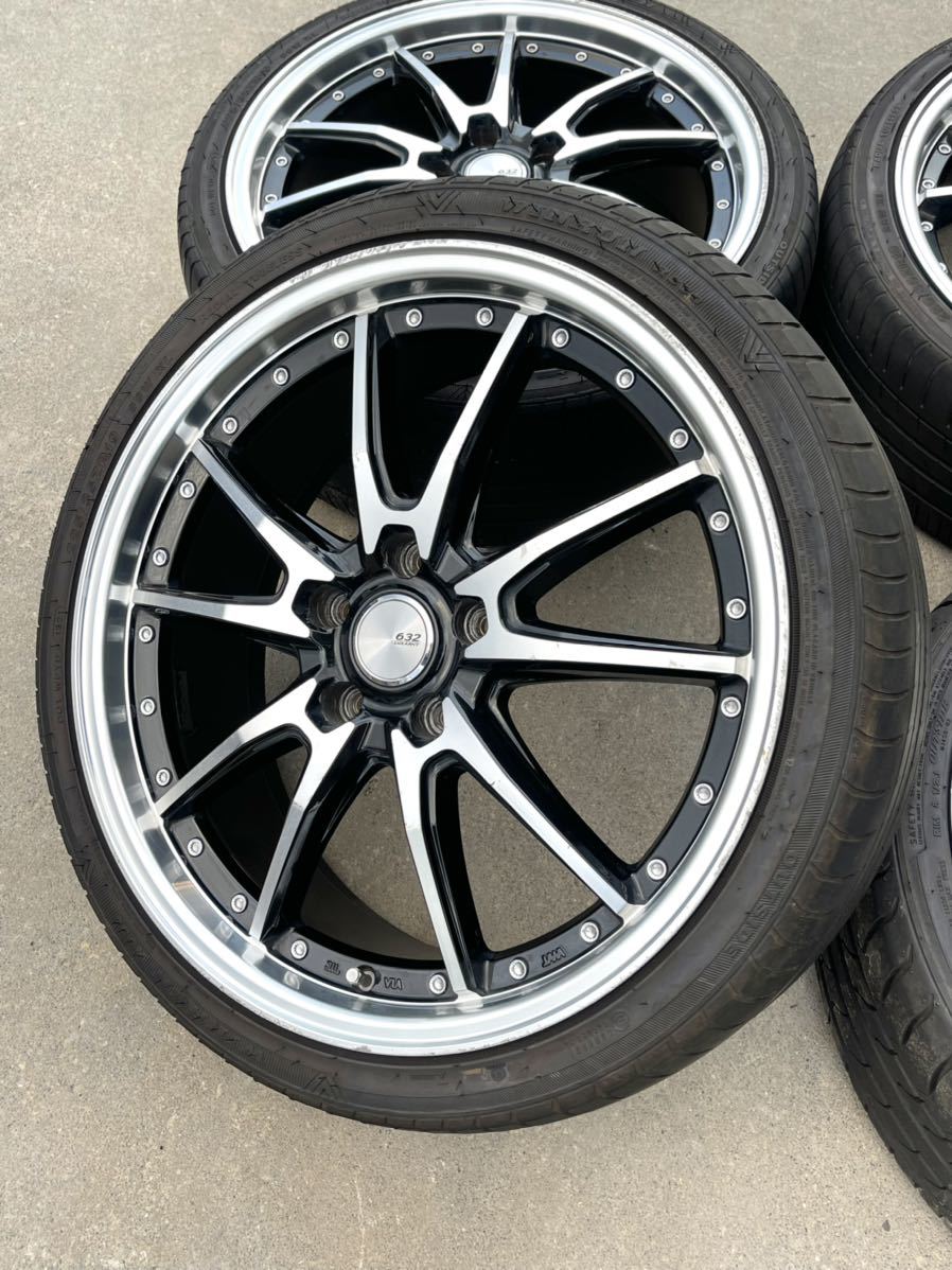 まるまる 売り切り! 632 ロクサーニ LOXARNY 19インチ ホイール タイヤ付 19x7