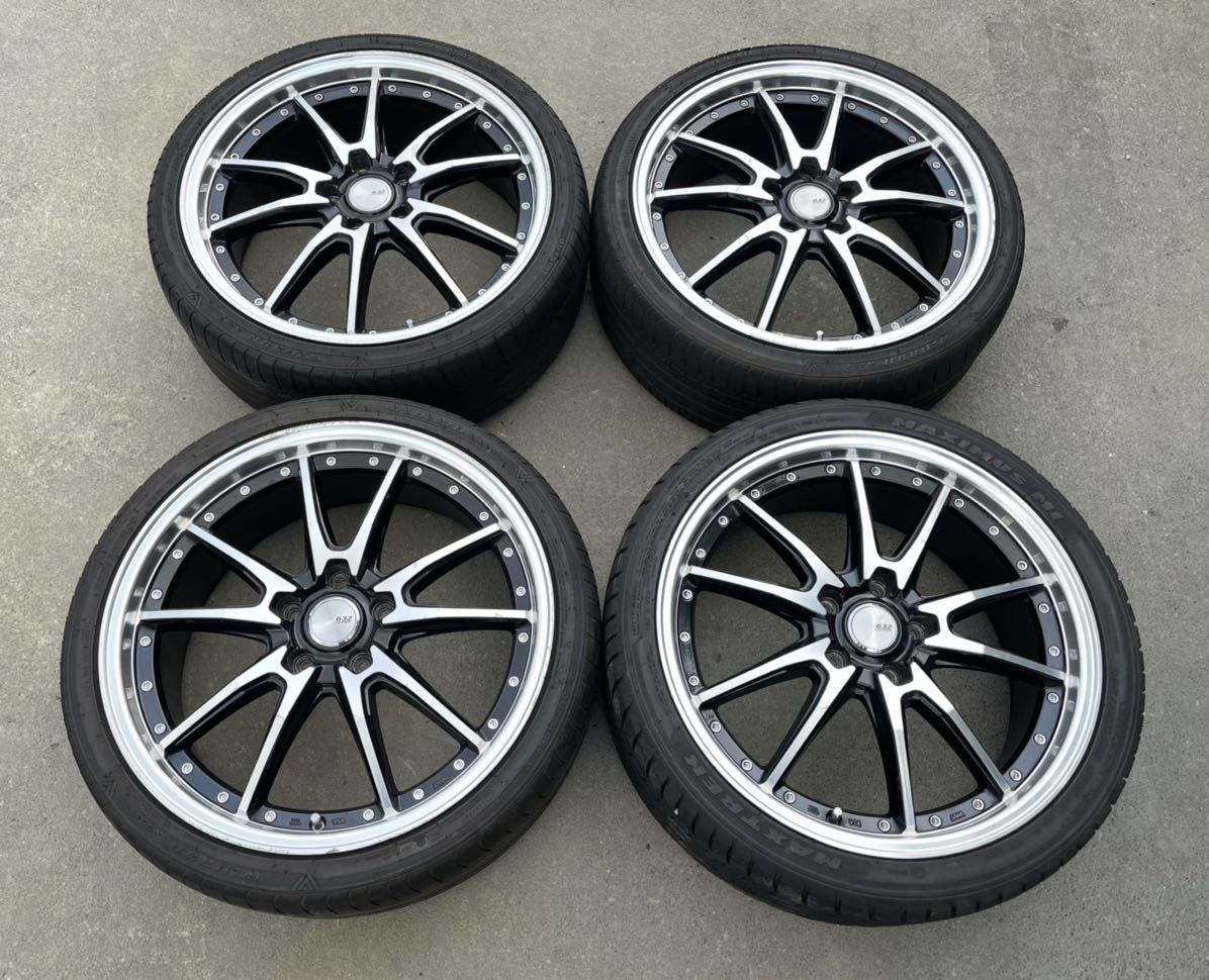 売り切り! 632 ロクサーニ LOXARNY 19インチ ホイール タイヤ付 19x7 