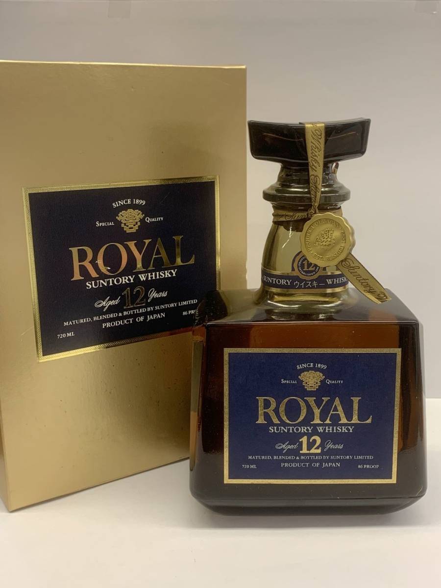 プッシュされた製品 D028-I30-3468 未開栓 SUNTORY サントリー ROYAL