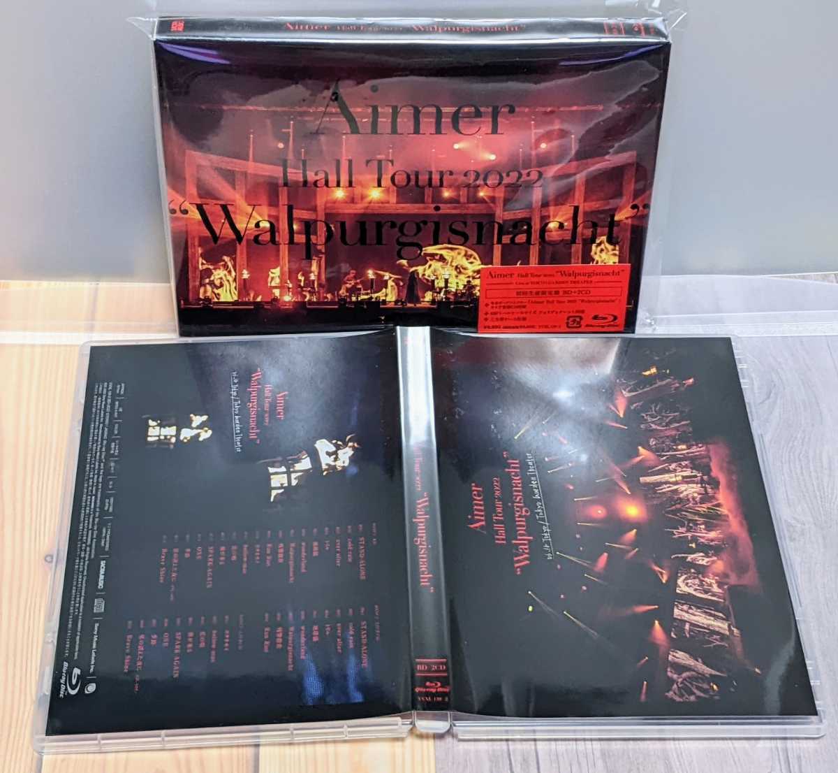 Tour Hall 0 Aimer Live at “Walpurgisnacht” TOKYO GARDEN Walpurgisnacht - 公式通販 THEATER START!! #Aimer Blu-ray☆Aimer☆Hall