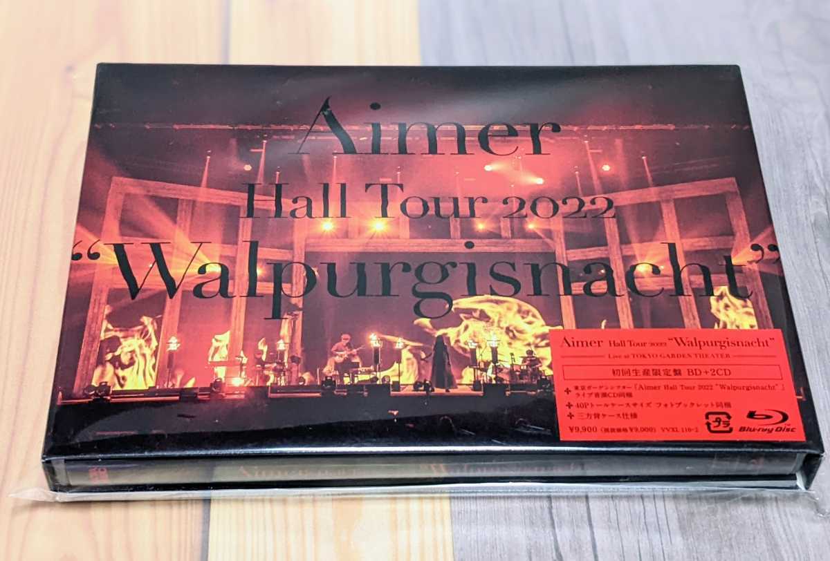 Tour Hall 0 Aimer Live at “Walpurgisnacht” TOKYO GARDEN Walpurgisnacht - 公式通販 THEATER START!! #Aimer Blu-ray☆Aimer☆Hall