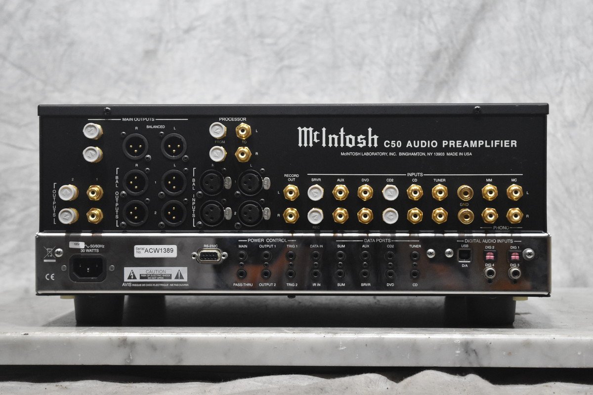 送料無料!!】McIntosh C50 プリアンプ マッキントッシュ ‰ 【公式通販】
