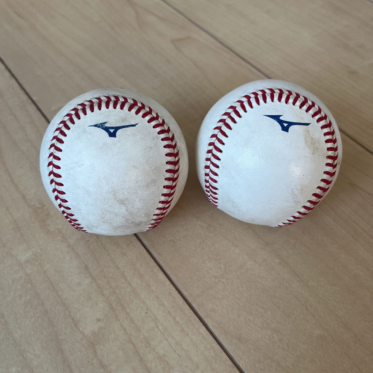 プロ野球 公式試合球 NPB統一試合球 実使用 2個セット(記念ボール 
