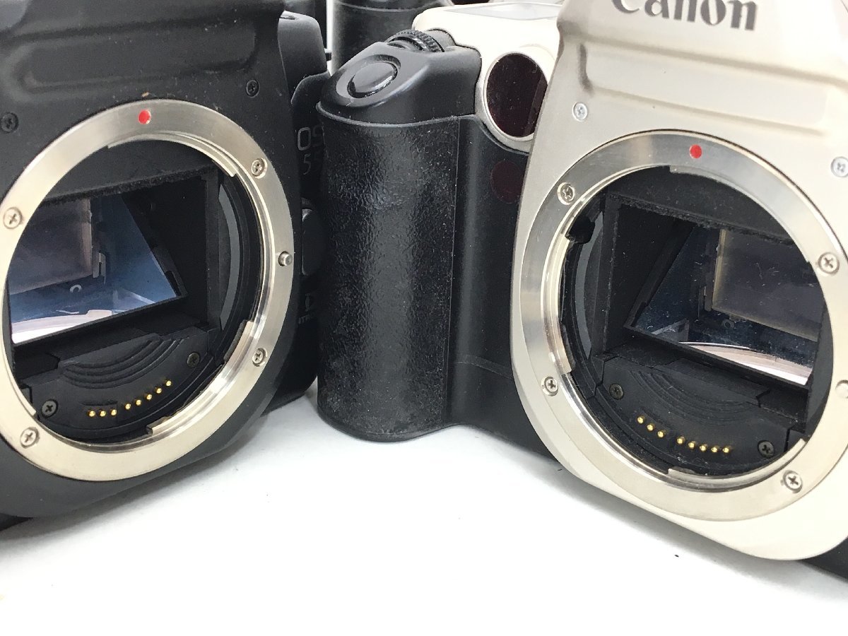 1円～ Canon EOS 55 一眼レフカメラ 本体のみ 4点 まとめ ジャンク 
