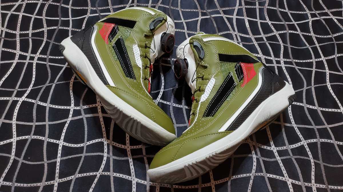【本物保証，SALE】 24.0㎝ クシタニ フローシューズ オリーブ ボアアップシステム パンチングレザー K-4576 FLOW SHOES(24.0cm)｜売買されたオークション情報、yahooの商品情報をアーカイブ公開 - オークファン 一般