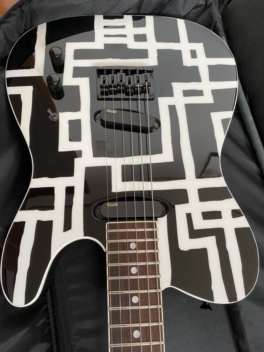 フェルナンデス FERNANDES TEJ-75 リペイント 布袋モデル風 EMG-SA