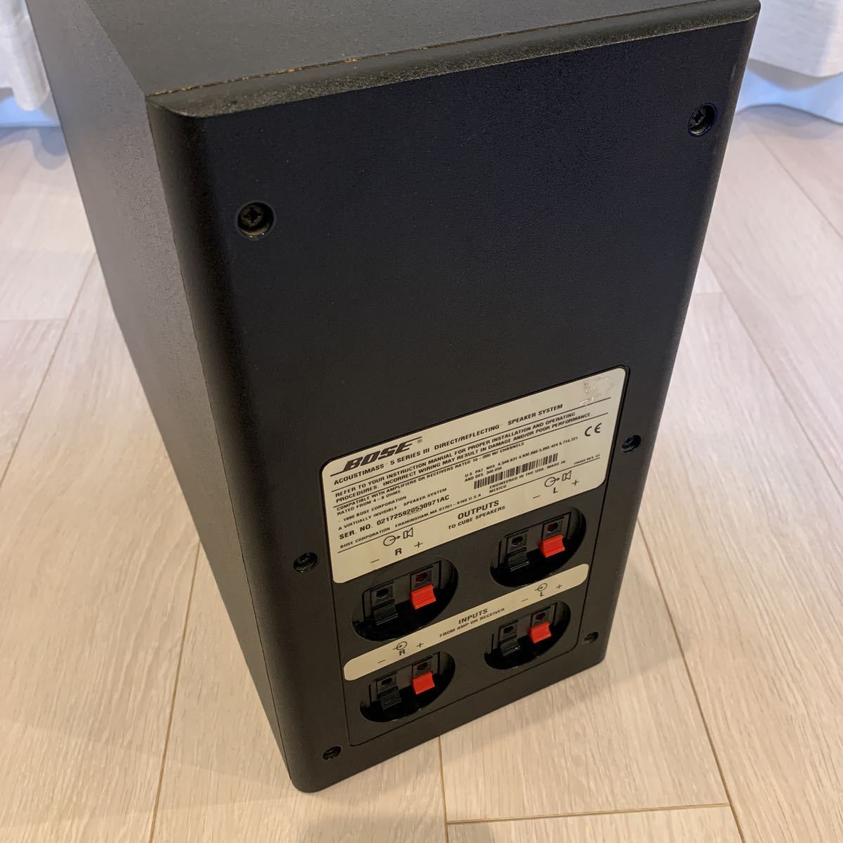 動作品 BOSE AM-5III Acoustimass 5 Series III 0 Bose Acoustimass