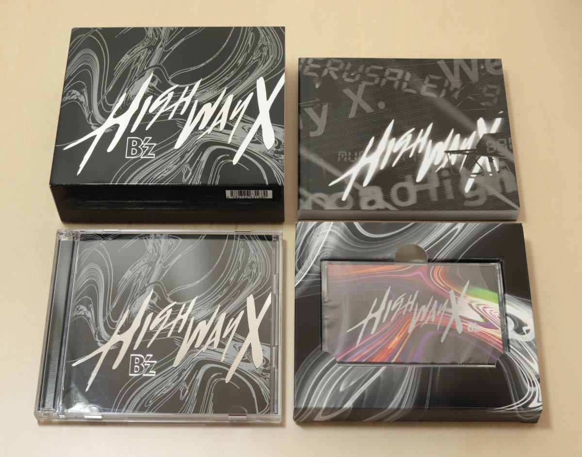 ☆B'z Highway X 初回生産限定盤 CD・DVD・フォトブックレット