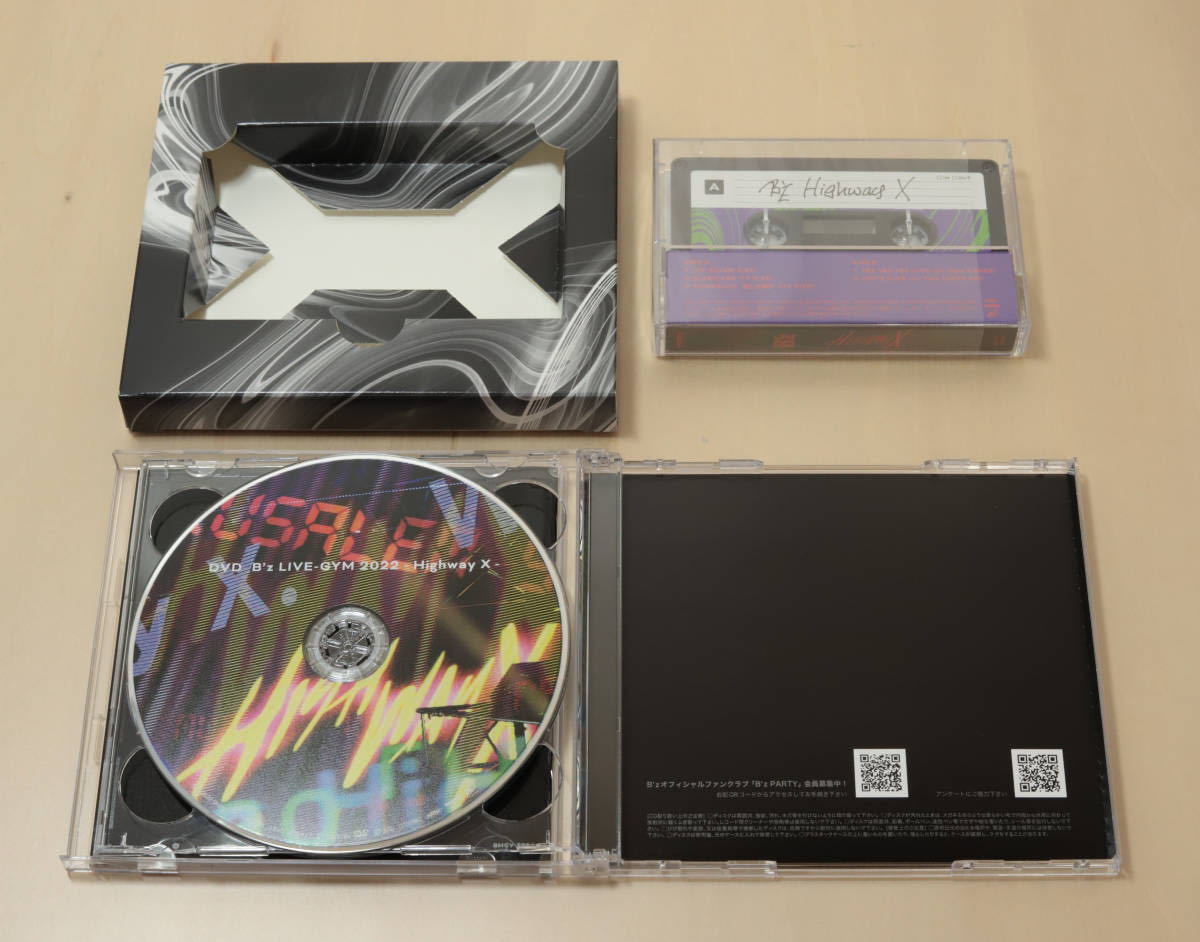☆B'z Highway X 初回生産限定盤 CD・DVD・フォトブックレット