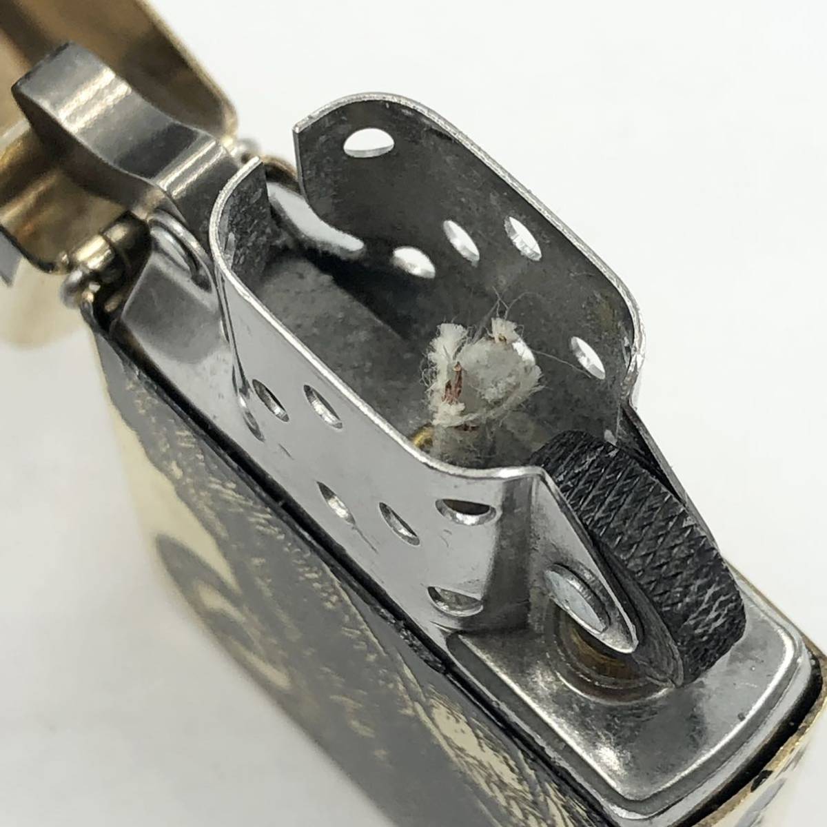 13OM 未使用!!☆ZIPPO ヒグマ solid brass☆ジッポ ソリッドブラス 