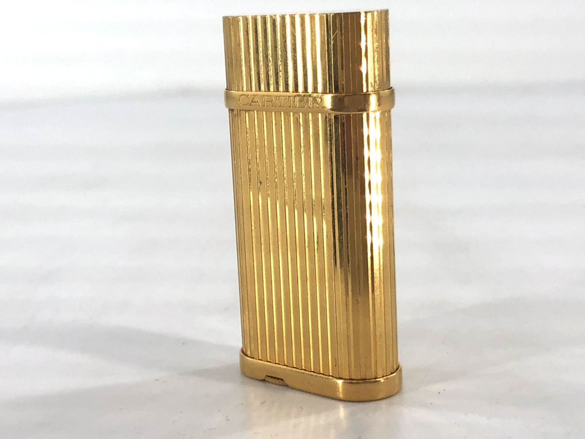1円☆中古☆CARTIER カルティエ ゴドロン ガスライター ゴールド 喫煙 