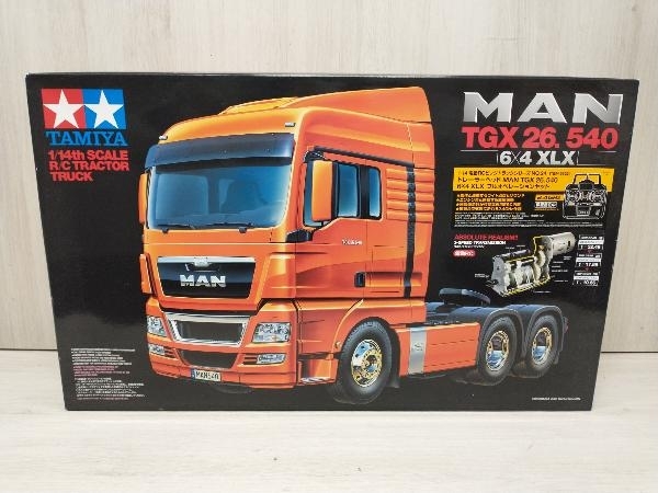 未開封品 タミヤ MAN TGX 26.540 6×4 XLX フルオペレーション 1/14  