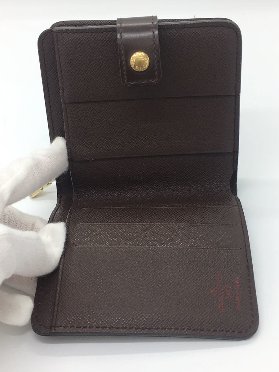 1円スタート！】ルイヴィトン LOUIS VUITTON コンパクトジップ N61668