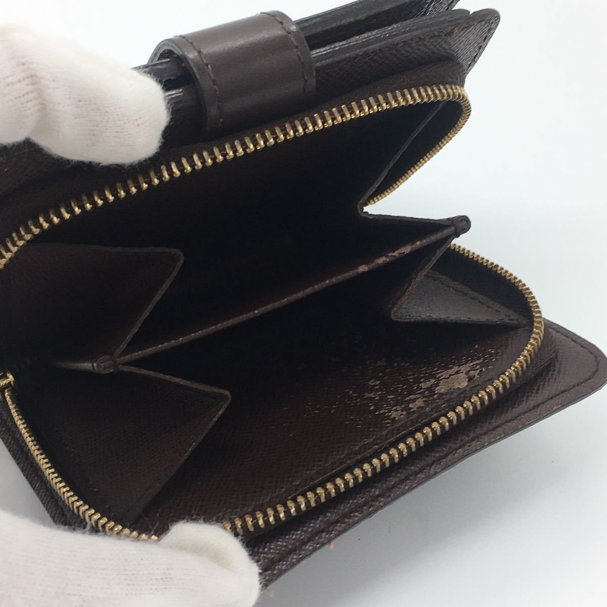 1円スタート！】ルイヴィトン LOUIS VUITTON コンパクトジップ N61668