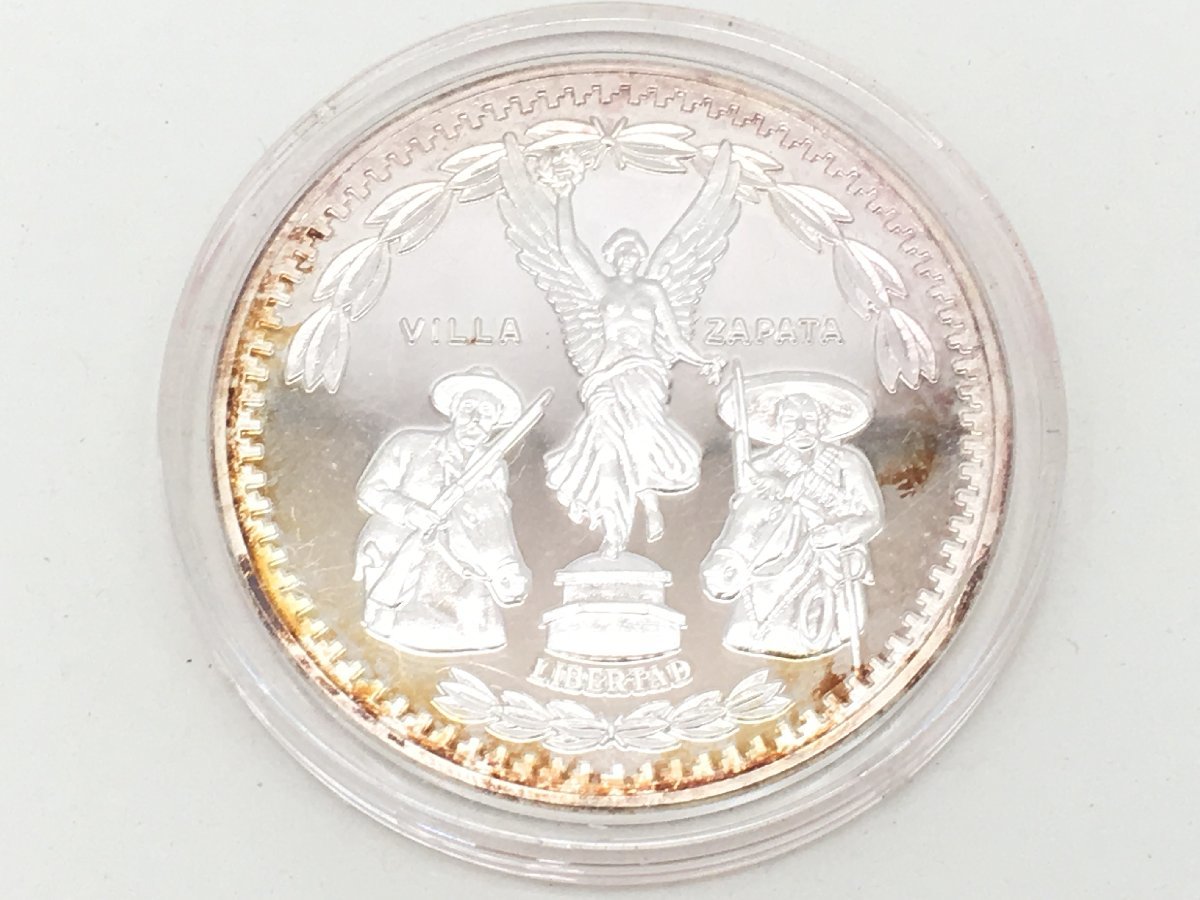 100%新品，正規品 メキシコ VILLA ZAPATA LIBERTAD 純銀 メダル 5オンス 約62.3g sw0907220(その他)｜売買されたオークション情報、yahooの商品情報をアーカイブ公開 - オークファン その他
