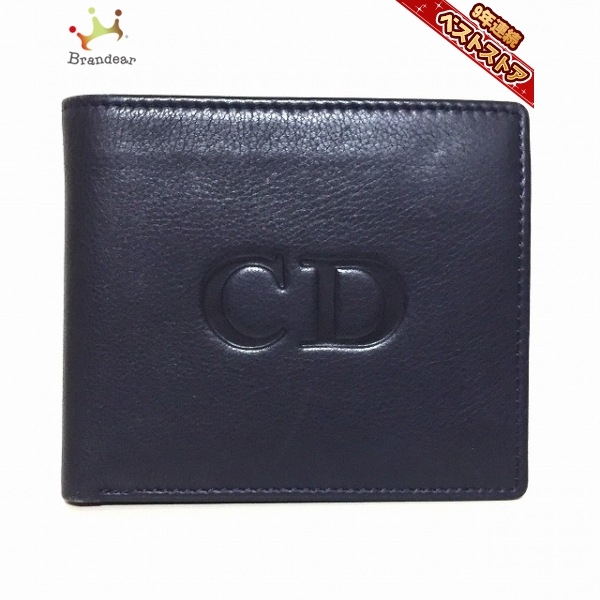 ディオール/クリスチャンディオール DIOR/ChristianDior 2つ折り財布