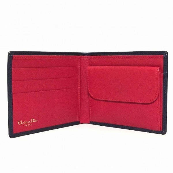 ディオール/クリスチャンディオール DIOR/ChristianDior 2つ折り財布