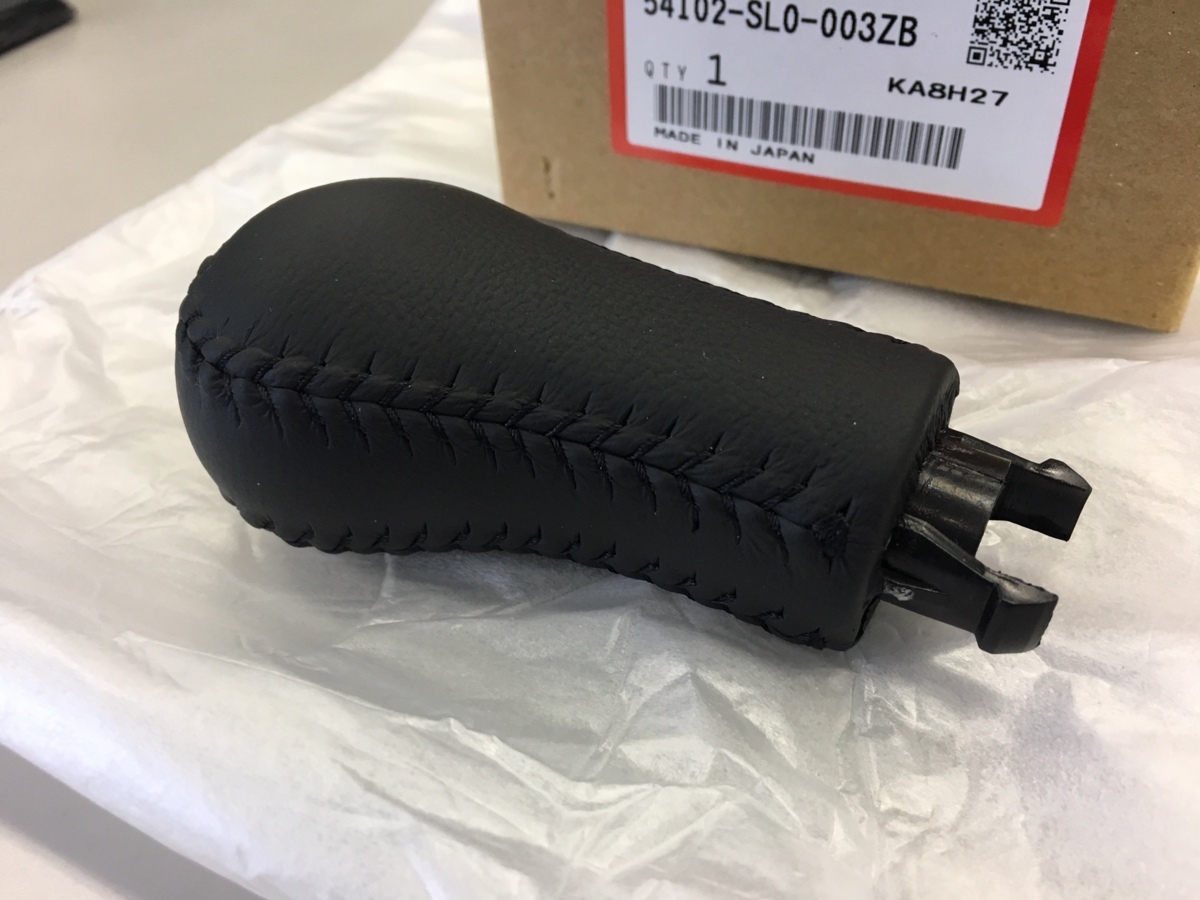 在庫有即納可 ホンダ NSX （NA1) 用 純正 【本革シフトノブ】 新品