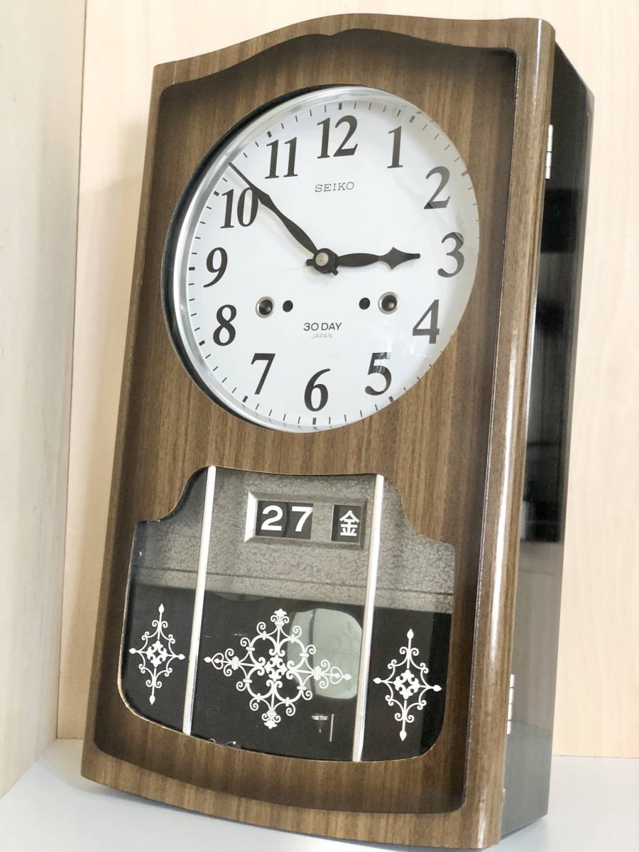 H791 SEIKO PuppetL‐119‐S 掛け時計 からくり時計 動作品 SEIKO