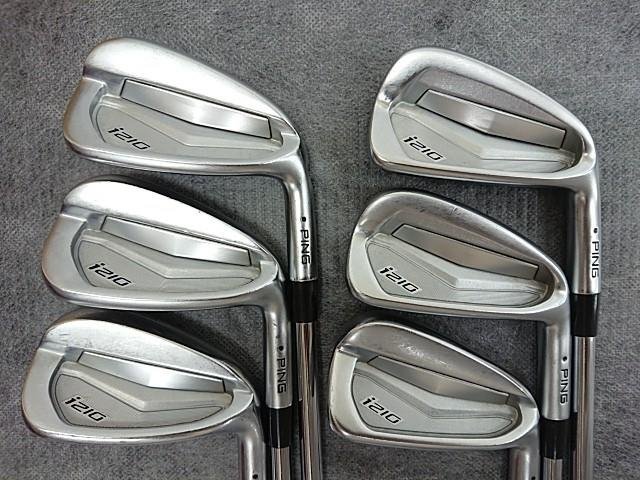 渋野日向子！ ピン PING i210 黒ドット #5-PW 6本 N.S.PRO MODUS3 