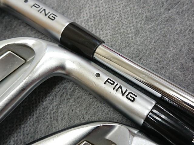 渋野日向子！ ピン PING i210 黒ドット #5-PW 6本 N.S.PRO MODUS3 