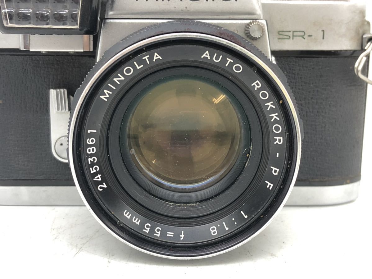 MINOLTA SR-1 ミノルタ 一眼レフ フィルムカメラ ROKKOR-PF 1:1.8 55mm レンズ_2