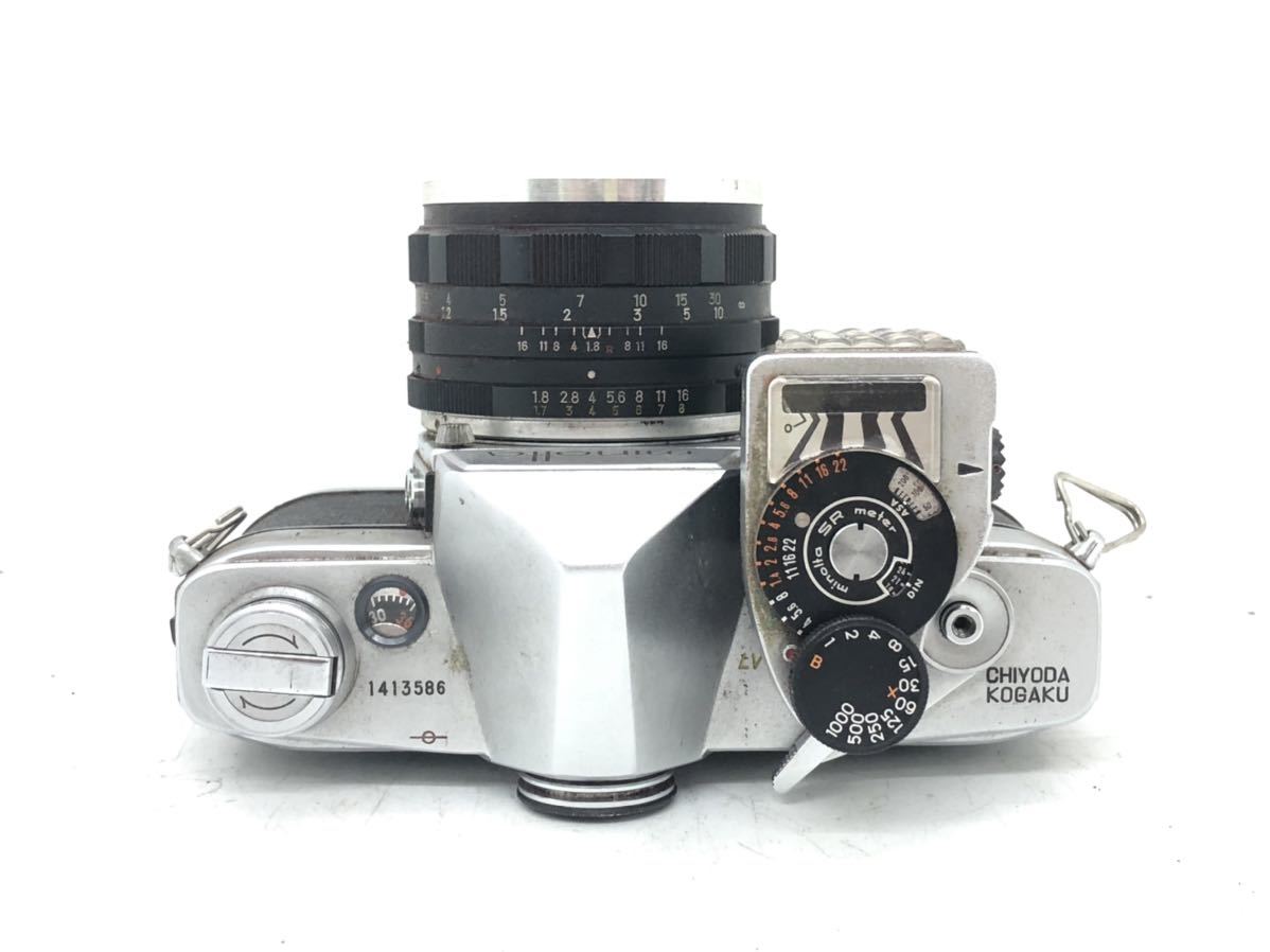 MINOLTA SR-1 ミノルタ 一眼レフ フィルムカメラ ROKKOR-PF 1:1.8 55mm レンズ_4