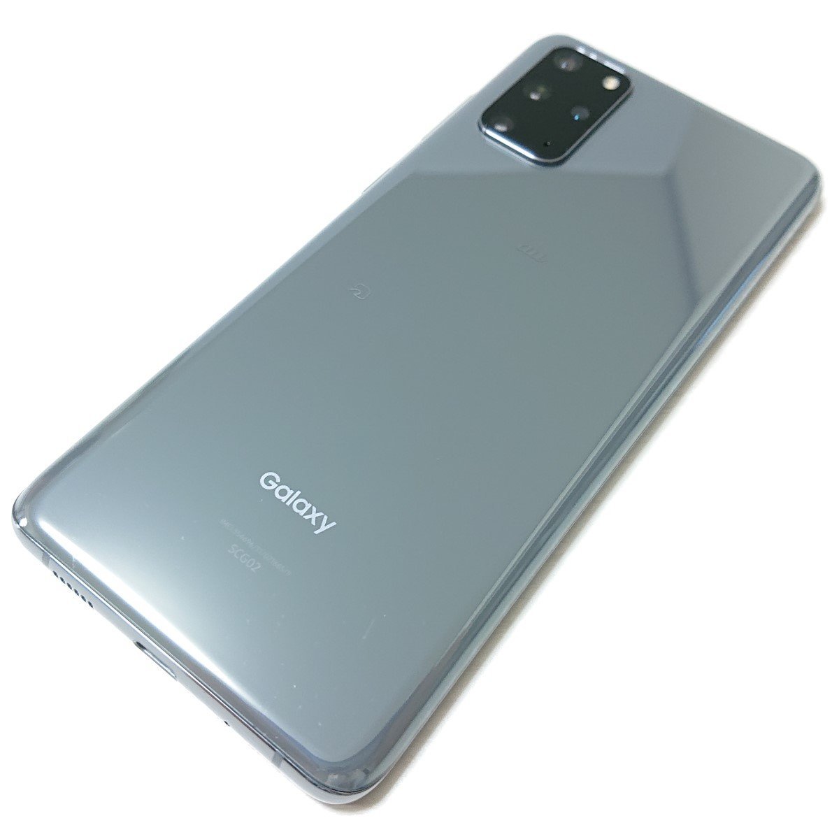 ☆【23490WM】 美品 au SCG02 SAMSUNG Galaxy S20+ 5G コスミック